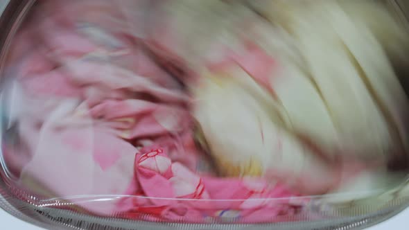 The Process of Drying Laundry in a Tumble Dryer