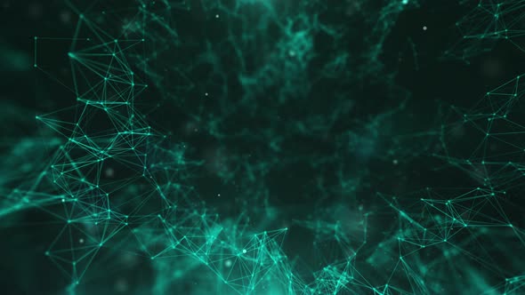 Plexus futuristic background