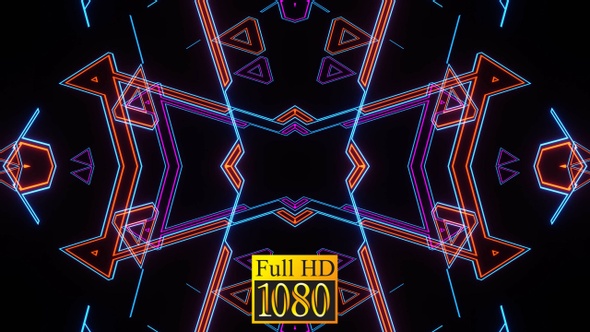 Ripple Disco Kaleidoscope Vj HD