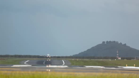 Runway View Aircraft Landing