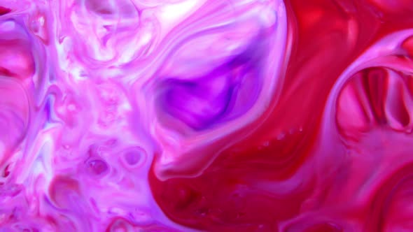 Abstract Color Waterfall Paint Liquid Concept Texture