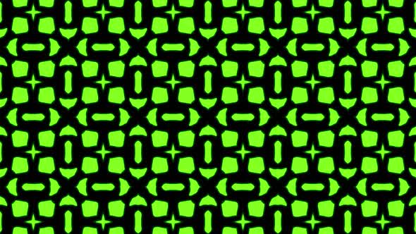 Abstract green geometric seamless pattern background