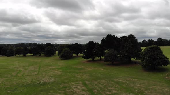 Rochester from above on a cloudy day.