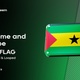 Sao Tome And Principe Flag 3D Glass Badge - VideoHive Item for Sale
