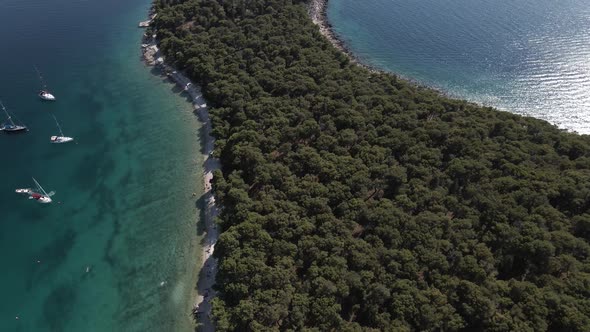 Drone Shots Around Harber Kroatia 7