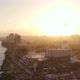 City Close To Ocean Sunset - VideoHive Item for Sale