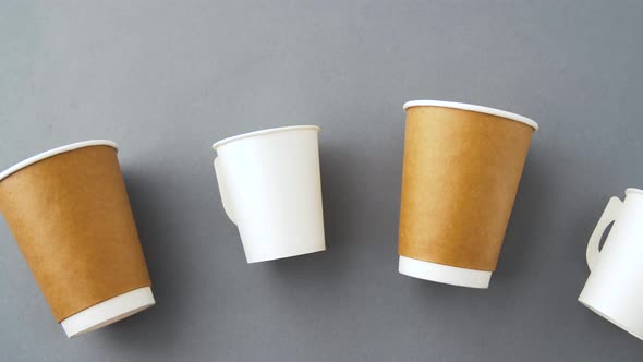 Various Disposable Paper Cups for Hot Drinks 5