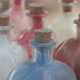 powder dyes of assorted colors to paint in a glass bottle - VideoHive Item for Sale