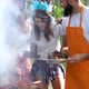 Happy Friends Having a Barbecue Party in Nature - VideoHive Item for Sale