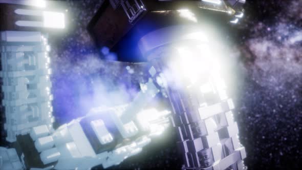 Spaceship Spacecraft Outer Galaxy Universe alt