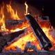Blazing Fireplace with Burning Flames and Sparks - VideoHive Item for Sale