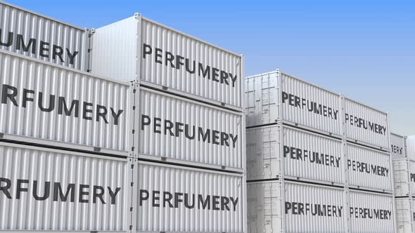 Cargo Containers with Perfumery