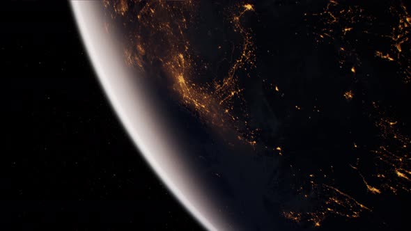 Earth Globe Planet From Space Orbit alt