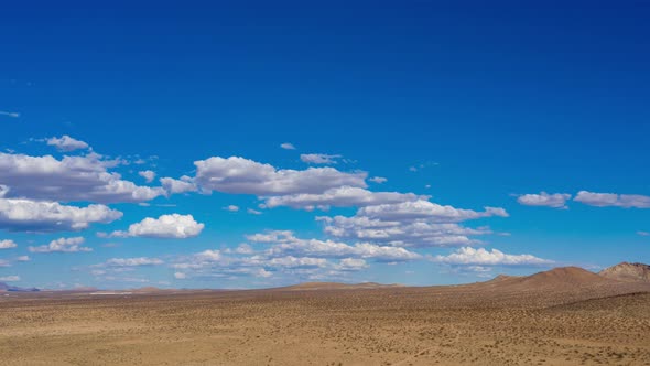 Mojave Desert California Clouds Hyper Lapse