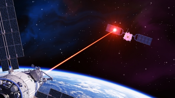 Laser Cannon Incapacitates Enemy Satellite alt