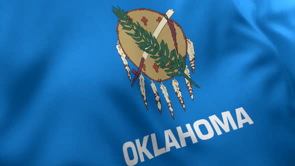 Oklahoma State Flag - 4K
