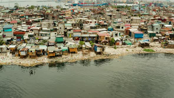 Slums and Poor District of the City of Manila