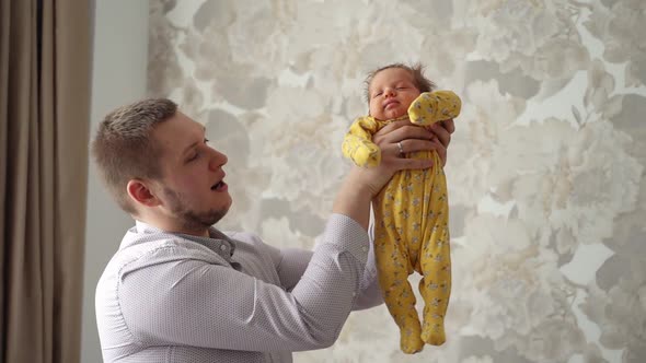 Dad with Newborn