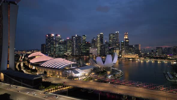The Majestic Marina Bay of Singapore