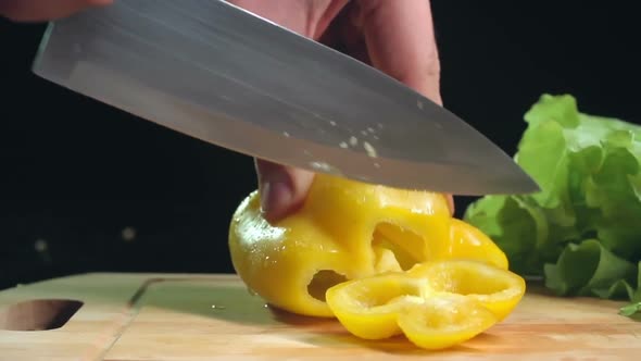 Chopping Pepper