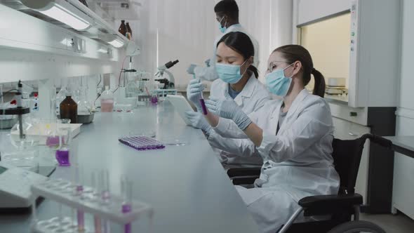 Women Doing Research in Laboratory