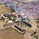 Aerial drone view of fortifications, Garrison Border Town of Elvas and its Fortifications. - VideoHive Item for Sale