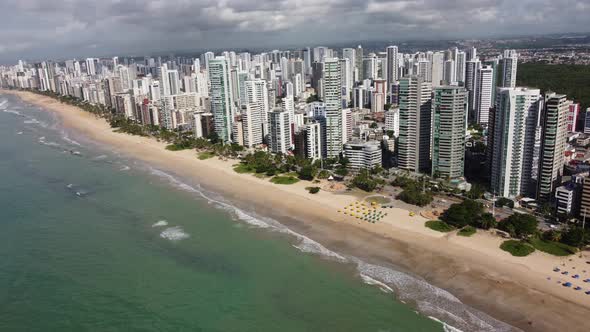 Coast city of Recife state Pernambuco. Brazilian Northeast