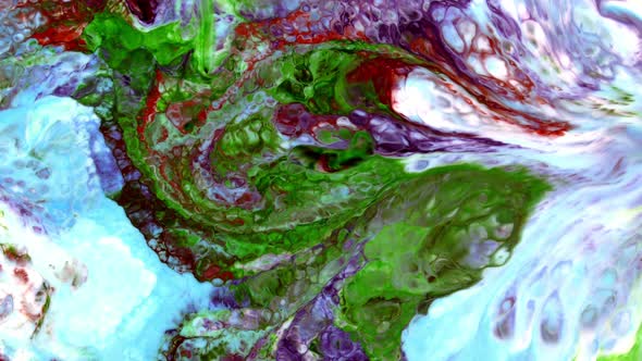 Abstract Colorful Paint Ink Liquid Explode 61