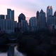 Midtown Atlanta Skyline Aerial from Piedmond Park, Georgia - VideoHive Item for Sale
