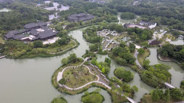 Slender West Lake, Yangzhou in China