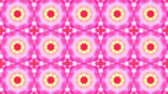 Hypnotic kaleidoscope,Abstract motion graphics background.