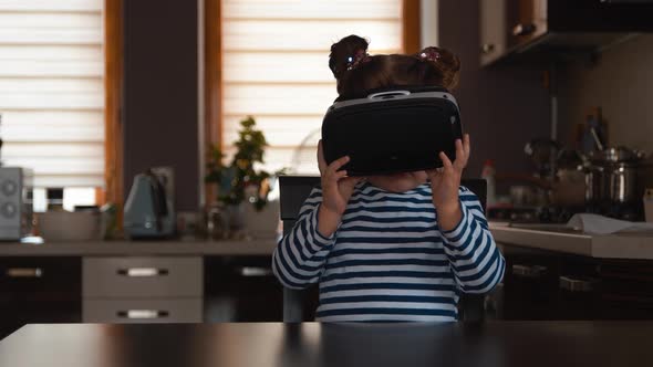 Child With Virtual Reality Headset