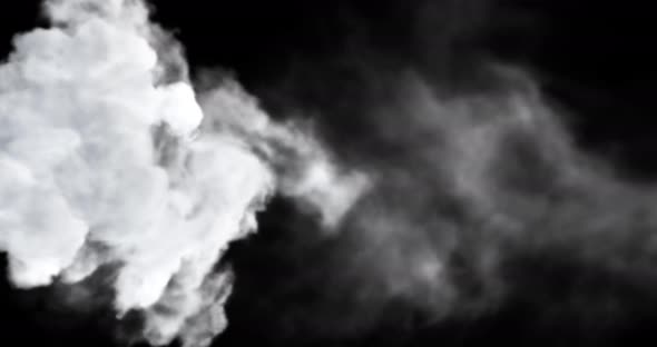 Smoke and atmospheric effects for video editor, compositions. alt