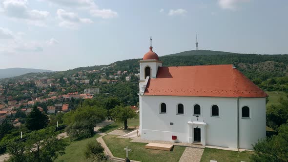 Small chapel called "Church of Our Lady of the Snows"