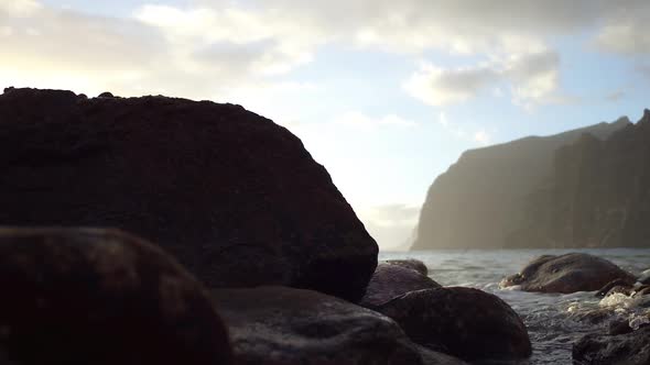 Rocks and Ocean