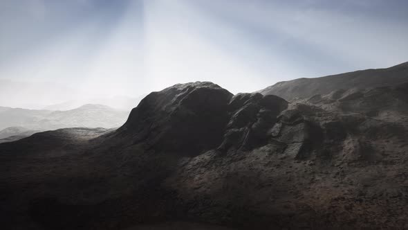 Mountain Landscape in High Altitude