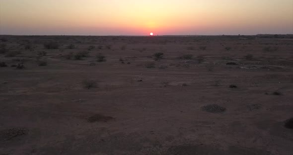 AERIAL: Thar desert in India