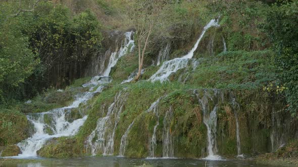 Springs flowing at Krka National Park