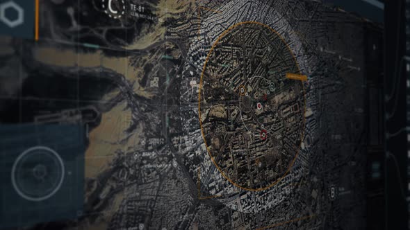 International Police Using Innovative Satellite Scanner To Discover Criminal alt