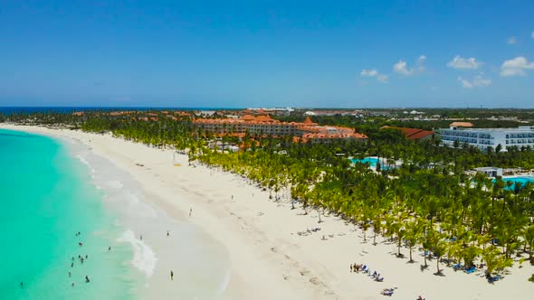 Beautiful Beach of Punta Cana Dominican Republic