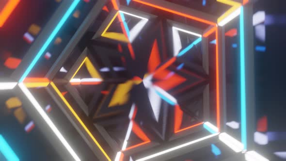 Abstract tunnel Endless swirling background / Videohive