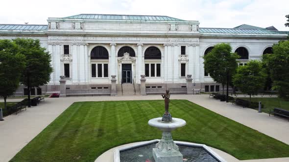 Main Branch of the Columbus Ohio Library in downtown