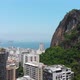 Hills, Mountains, Buildings, Skyscrapers, Ocean (Rio De Janeiro, Brazil) Aerial View, Drone footage - VideoHive Item for Sale