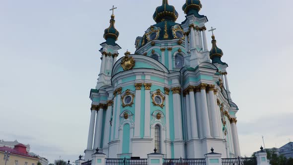 Saint Andrews Church in Kiev on the Andriyivskyy Descent