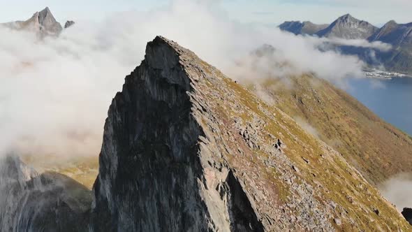 Norway Aerial Drone High View