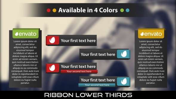 Ribbon Lower Thirds