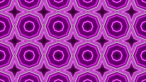 Retro Neon Lights Vintage Background Elements Looping 60fps 4k alt