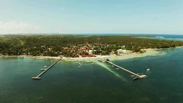 City General Luna on the Coast of Siargao Island