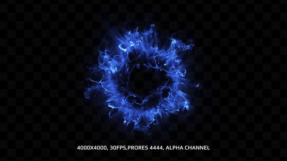 Shockwave Logo Reveal - 4000x4000, 30fps, Alpha Channel alt