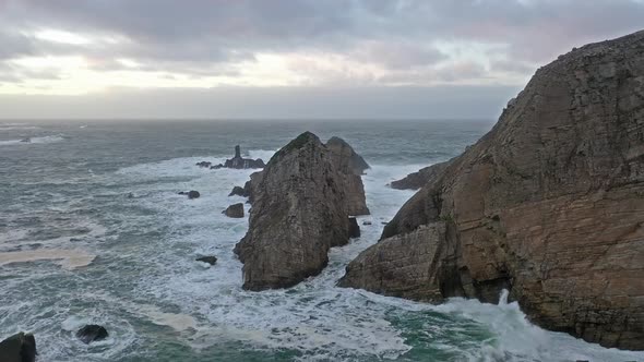 The Amazing Coastline at Port Between Ardara and Glencolumbkille in County Donegal - Ireland